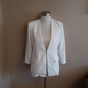White blazer